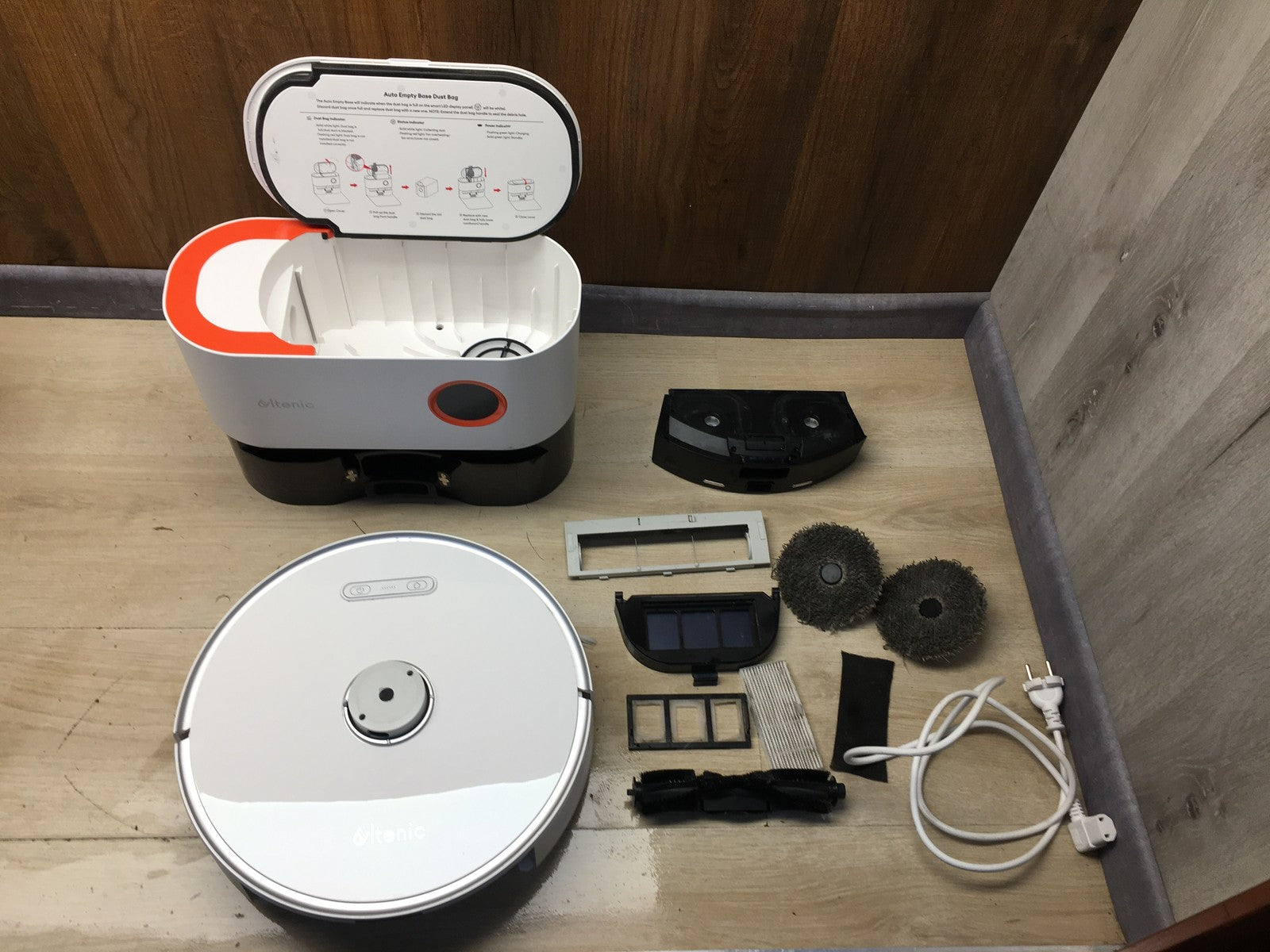 Ultenic T10 Pro Saugroboter mit Wischfunktion, 4000 Pa, I36447