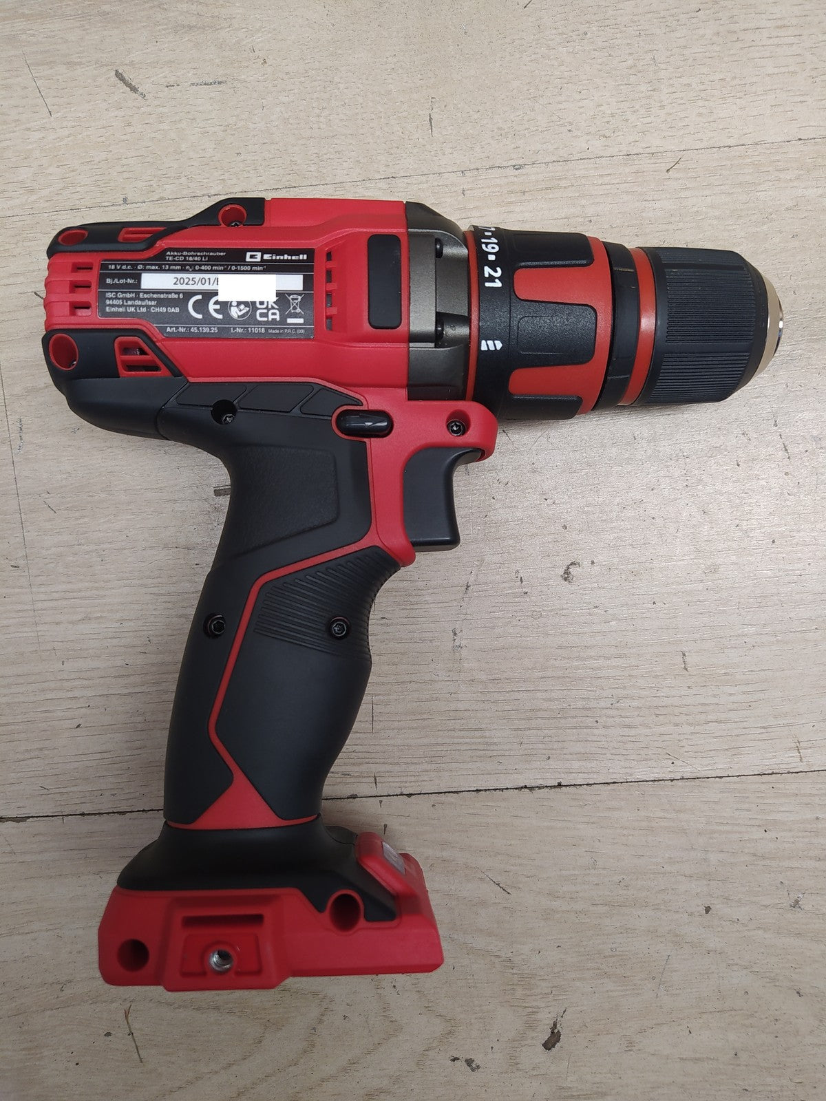 Einhell Akkuschrauber TE-CD 18/40 Li Solo Power X-Change, I38474