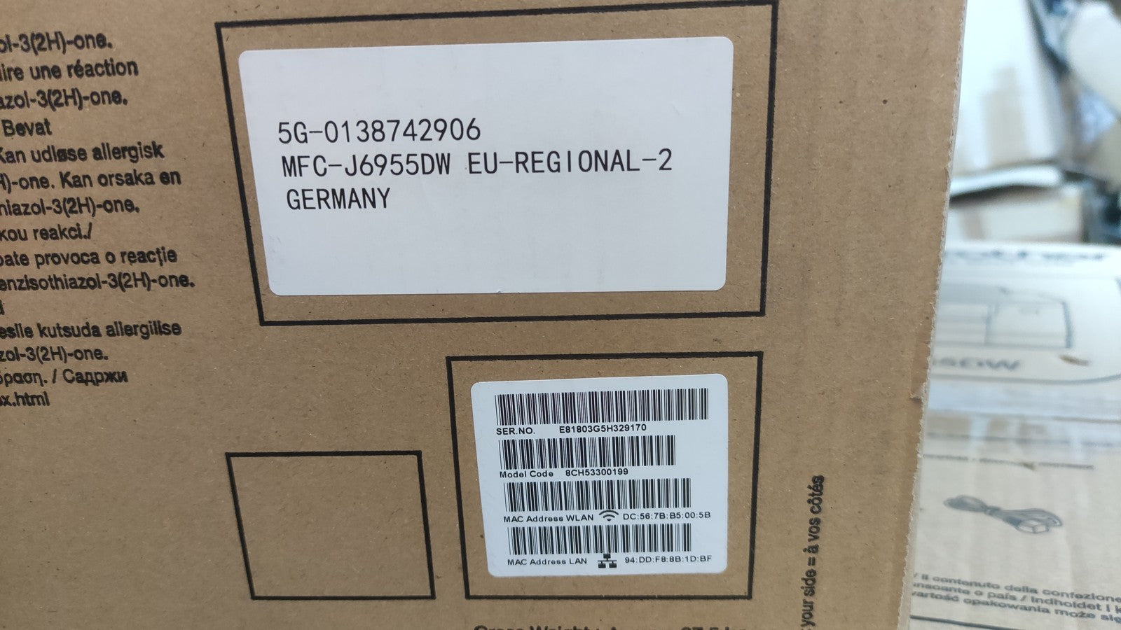 Brother MFC-J6955DW A3 Multifunktionsgerät Tintenstrahldruck, I38893
