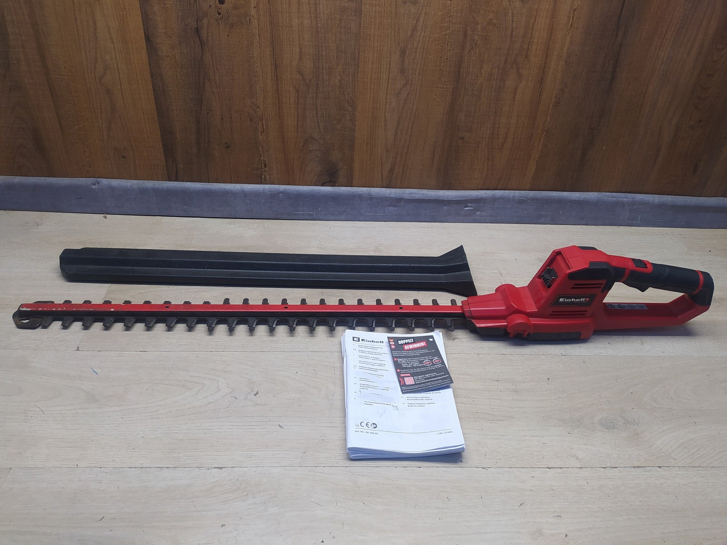 Einhell GE-CH 18/60 Li Akku-Heckenschere Solo Schnittlänge 64cm (3410930) I36783