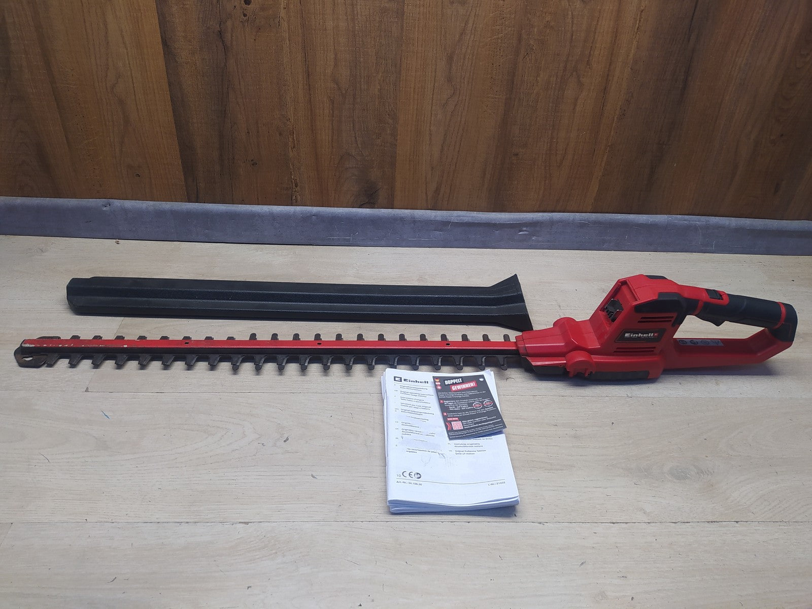 Einhell GE-CH 18/60 Li Akku-Heckenschere Solo Schnittlänge 64cm (3410930) I36783