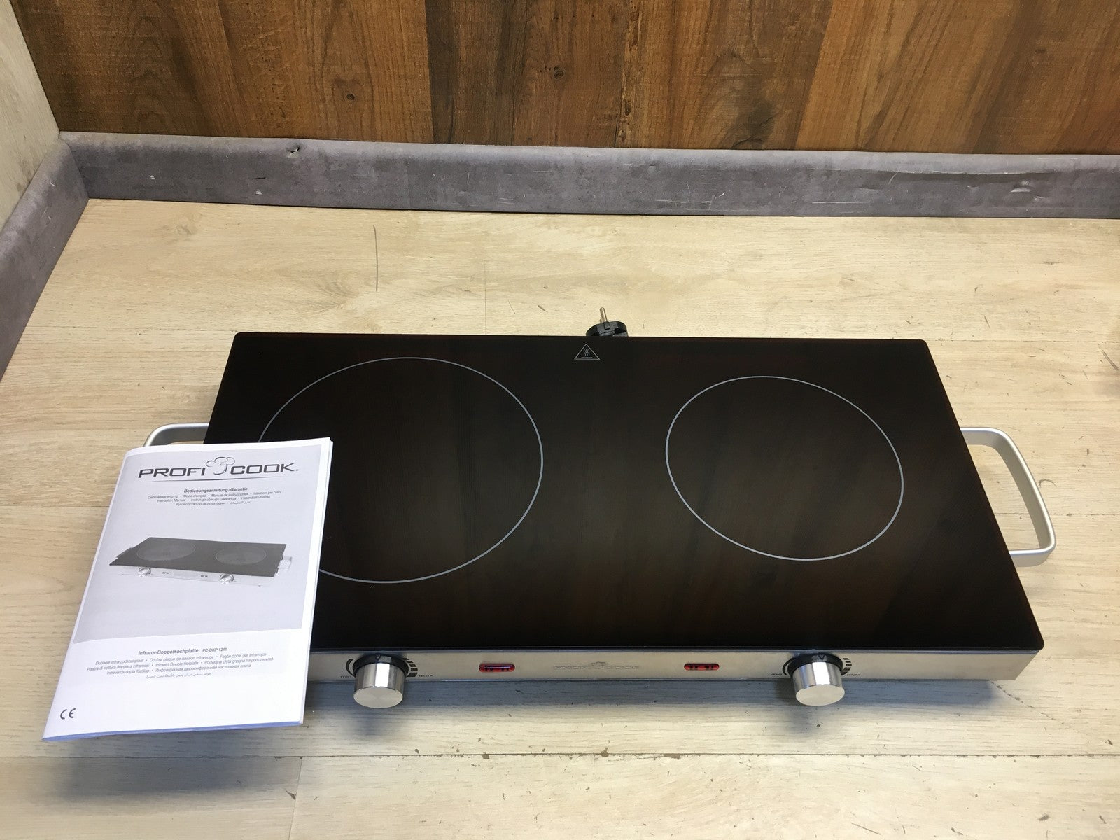 ProfiCook PC-DKP 1211 Infrarot-Doppelkochplatte, I39088