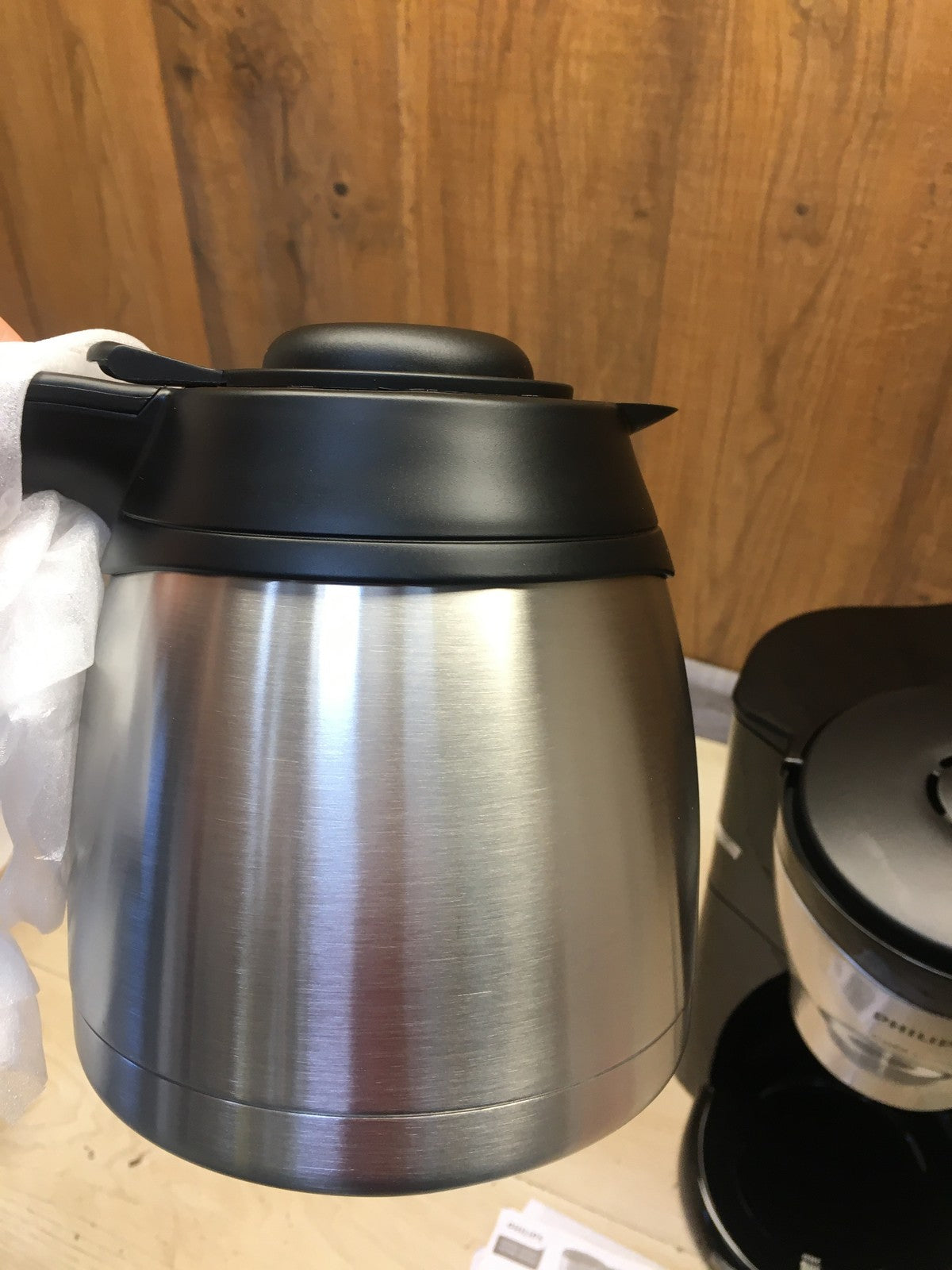 PHILIPS HD7546/20 Filterkaffeemaschine, Edelstahl-Thermoskanne, I39377