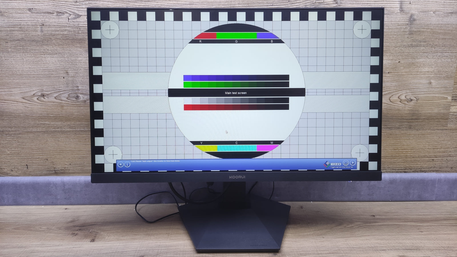 Koorui 25E3A Monitor 24.5" FHD 1920x1080 IPS HDMI DP NVIDIA G-Sync 170Hz 1ms