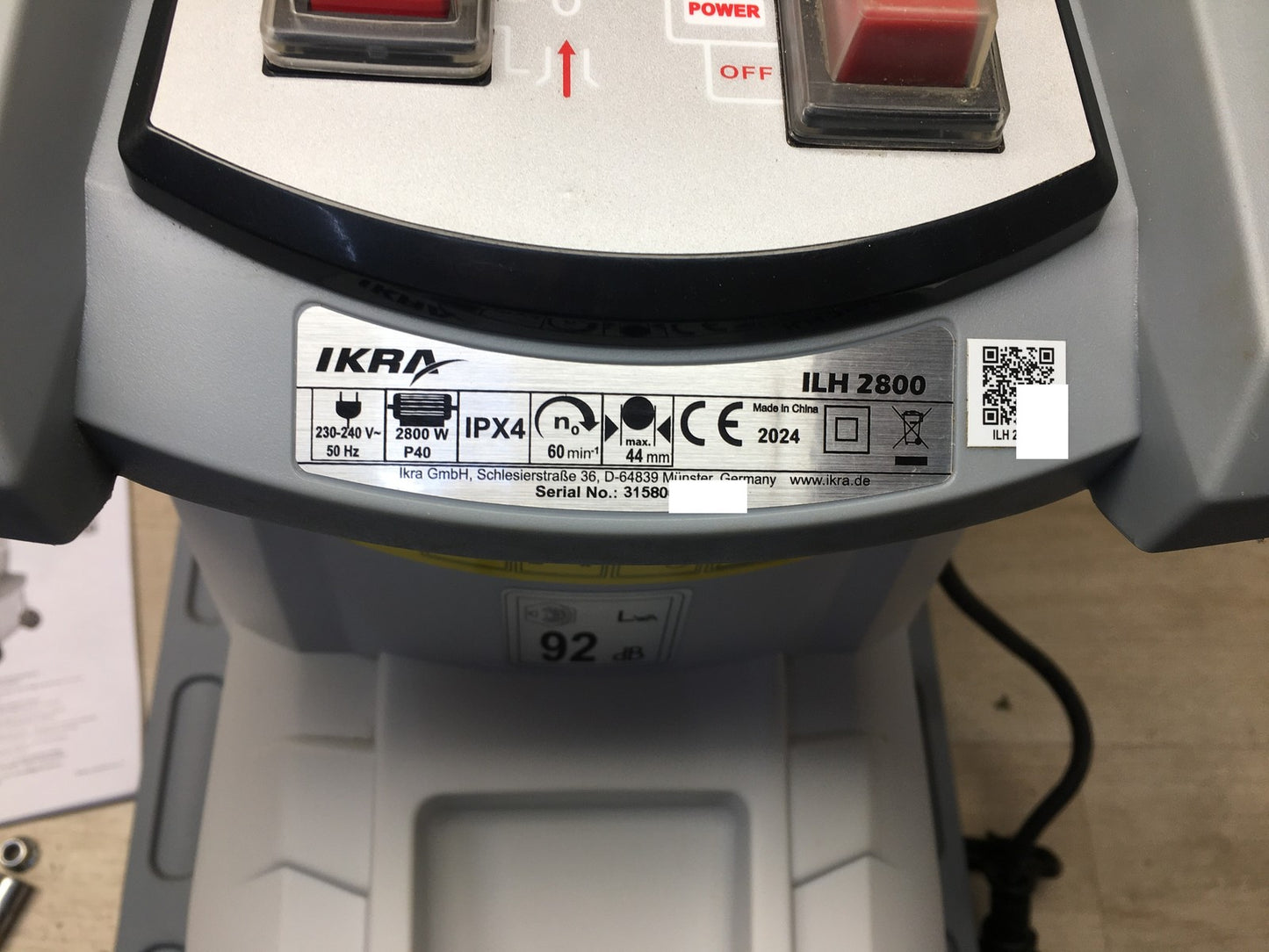 Ikra ILH 2800 Elektro-Häcksler 81002870, I38473