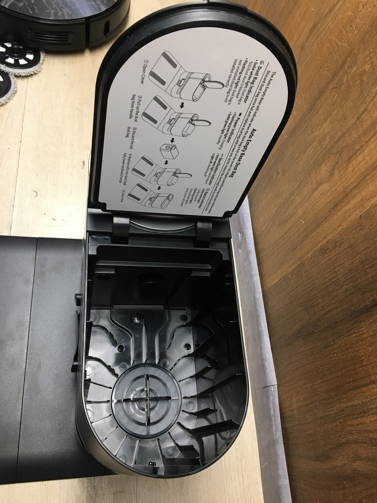 Proscenic M9 Saugroboter mit Wischfunktion, Absaugstation, I35800
