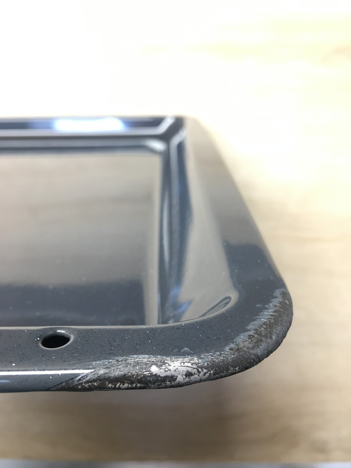 DL-pro Backblech 42,5x36x2,3cm emailliert für AEG Electrolux Juno, I36312