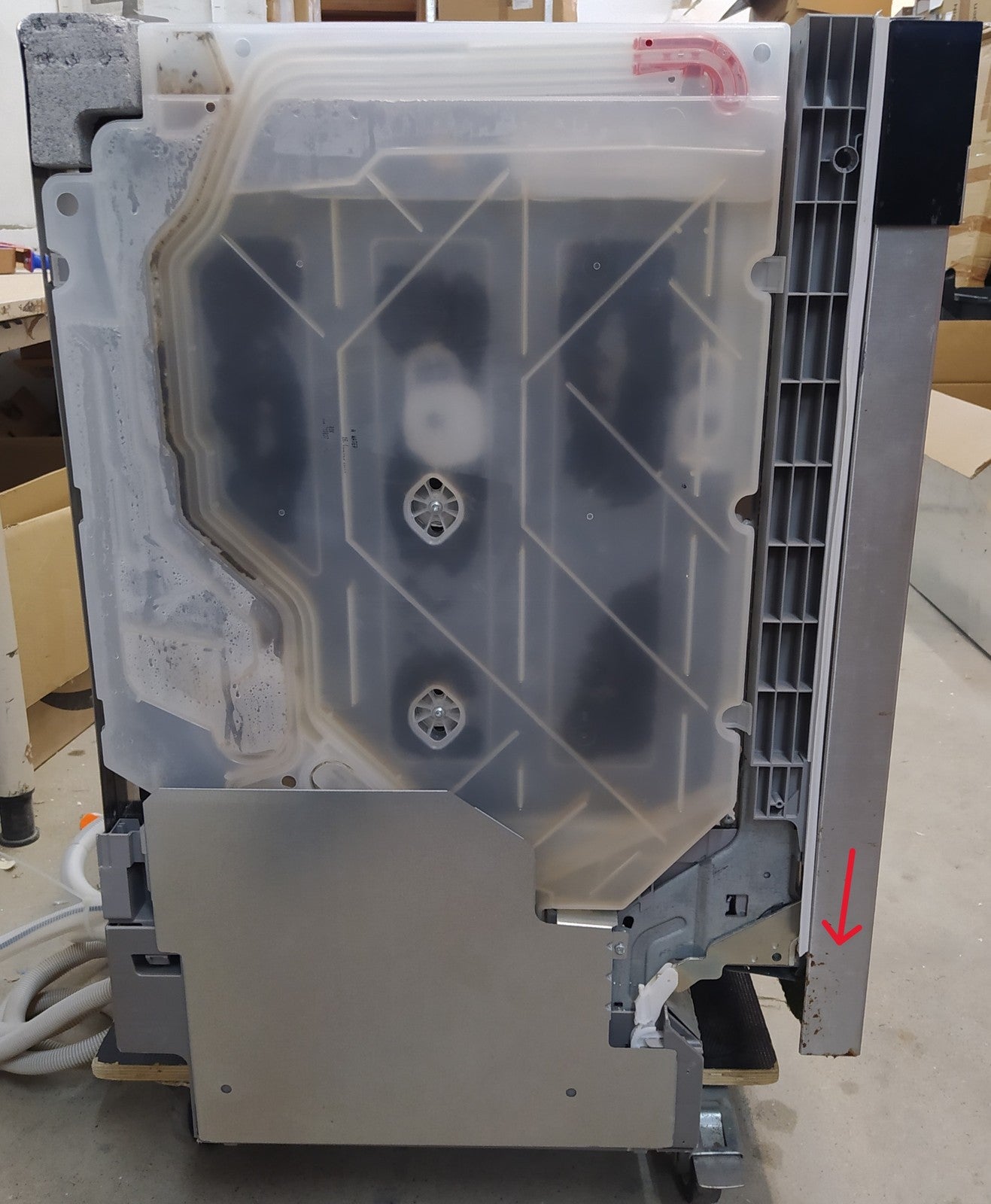 Siemens SN43HS41TE Unterbau-Geschirrspüler Edelstahl EEK: E I34769
