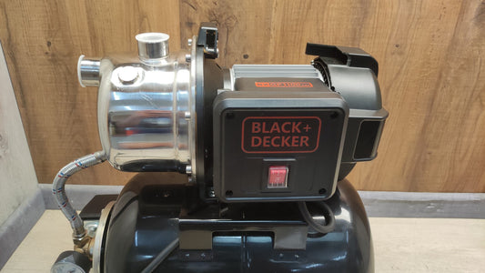 BLACK+DECKER BXGP1100XBE Selbstansaugende Pumpe, 1100 W, 4.600 l/h, I40250