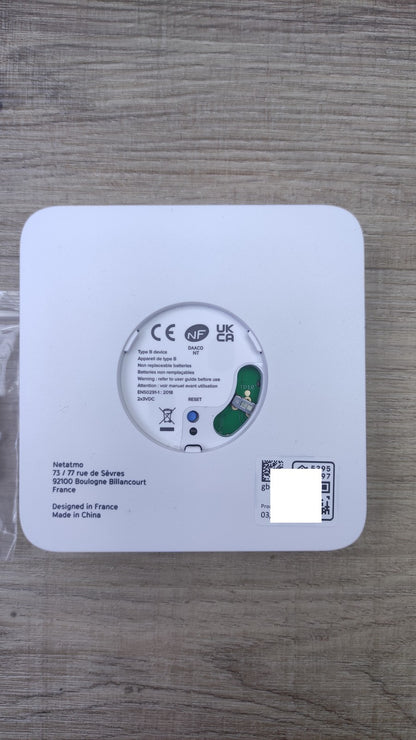 Netatmo NCO-FR Kohlenmonoxidmelder, I38974
