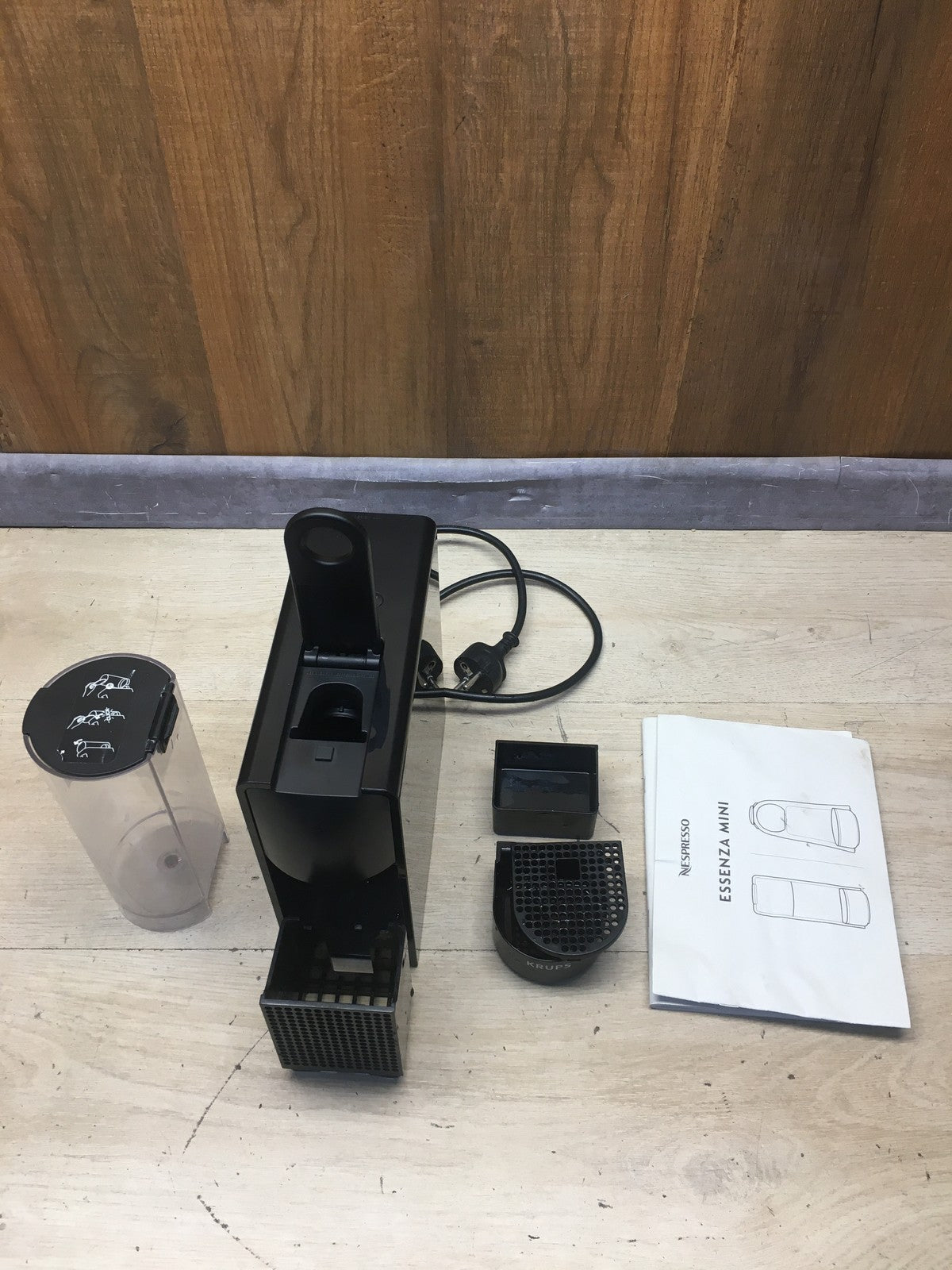 Krups XN110 Kapselmaschine Essenza Mini schwarz, I39000