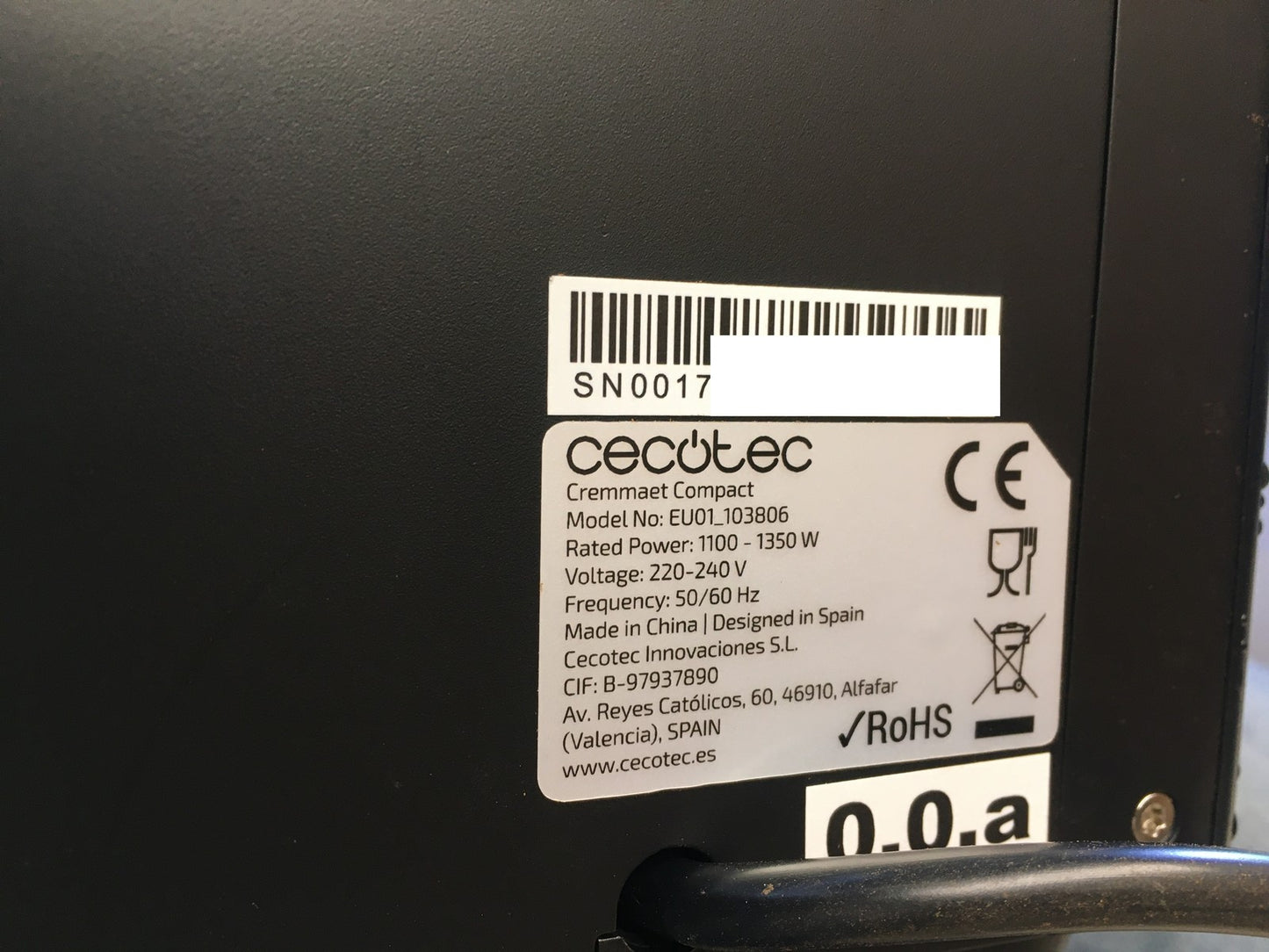Cecotec Kaffeemaschine Cremmaet Compact, I39357
