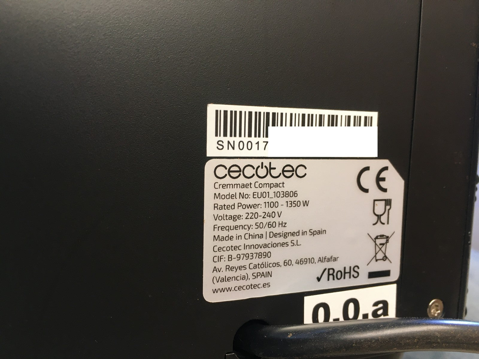 Cecotec Kaffeemaschine Cremmaet Compact, I39357