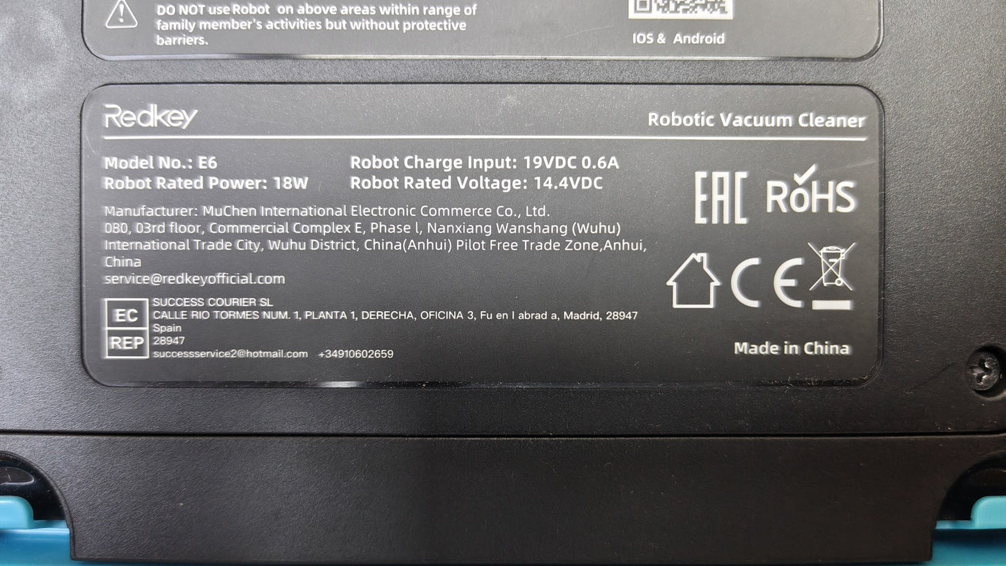 Redkey E6 Saugroboter, weiß, I39945