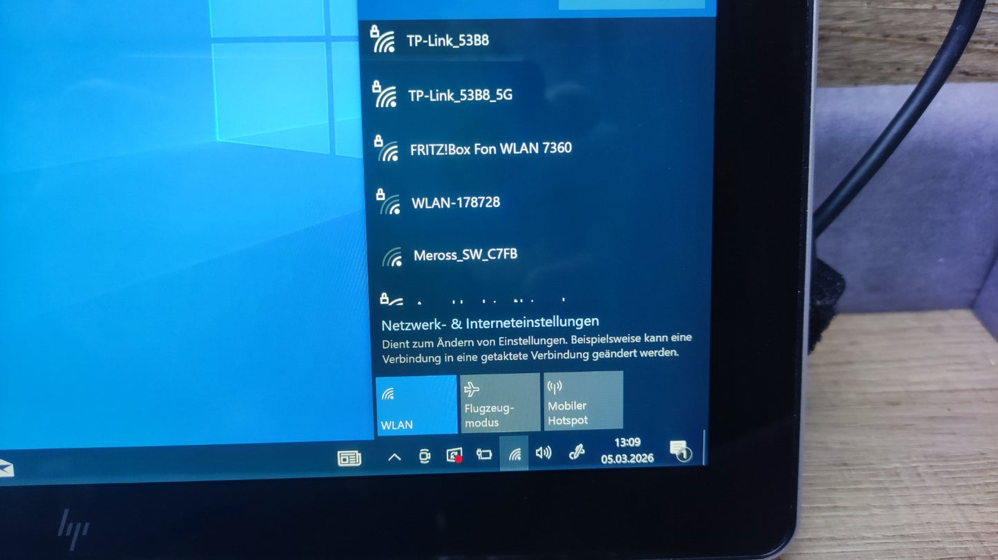 HP Elite X2 1012 G2 Tablet 2-in-1 Touch 12.3" 2736x1824 i5-7300U 8GB 256GB WiFi