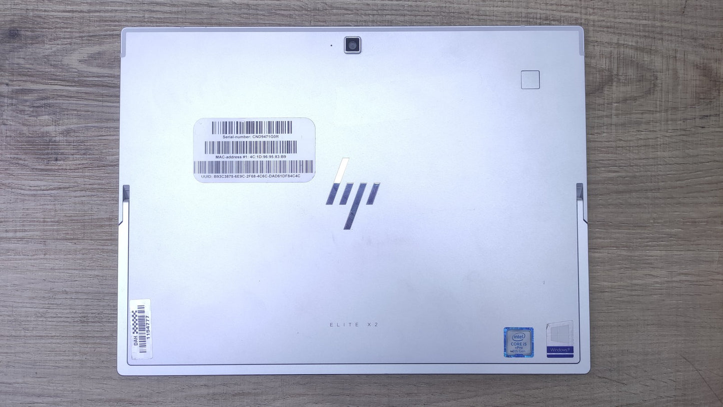 HP Elite x2 G4 Tablet Notebook 13" Touch FHD 1920x1280 i5-8365U 16GB 256GB Wi-Fi