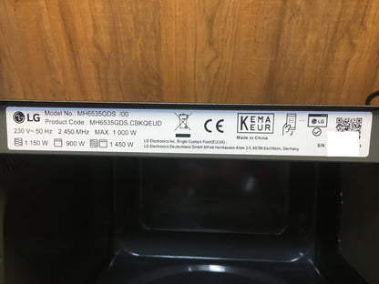 LG MH6535GDS Mikrowelle (25 L, 1000 W) mit Grill, I39132