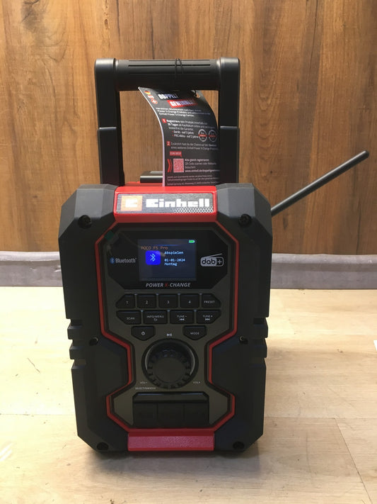 Einhell Akku-Baustellenradio TE-CR 18 Li DAB+/FM/BT Solo (3407995), 18 V, I37398