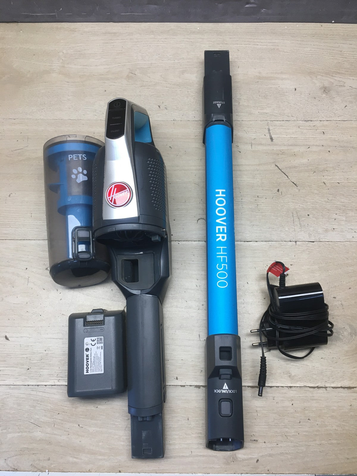 Hoover HF500 kabelloser Staubsauger HF522STP, I40026