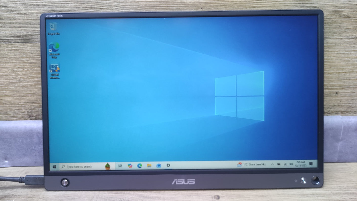 Asus ZenScreen MB16AMT tragbarer USB-Monitor 15,6" FHD 1920x1080 USB Typ-C IPS