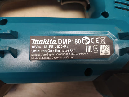 Makita DMP180Z Akku-Kompressor 8,3 bar 18V (ohne Akku, ohne Ladegerät), I37911