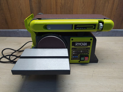 Ryobi RBDS4601G Bandschleifer Tellerschleifer 370W 5133002858, I37592