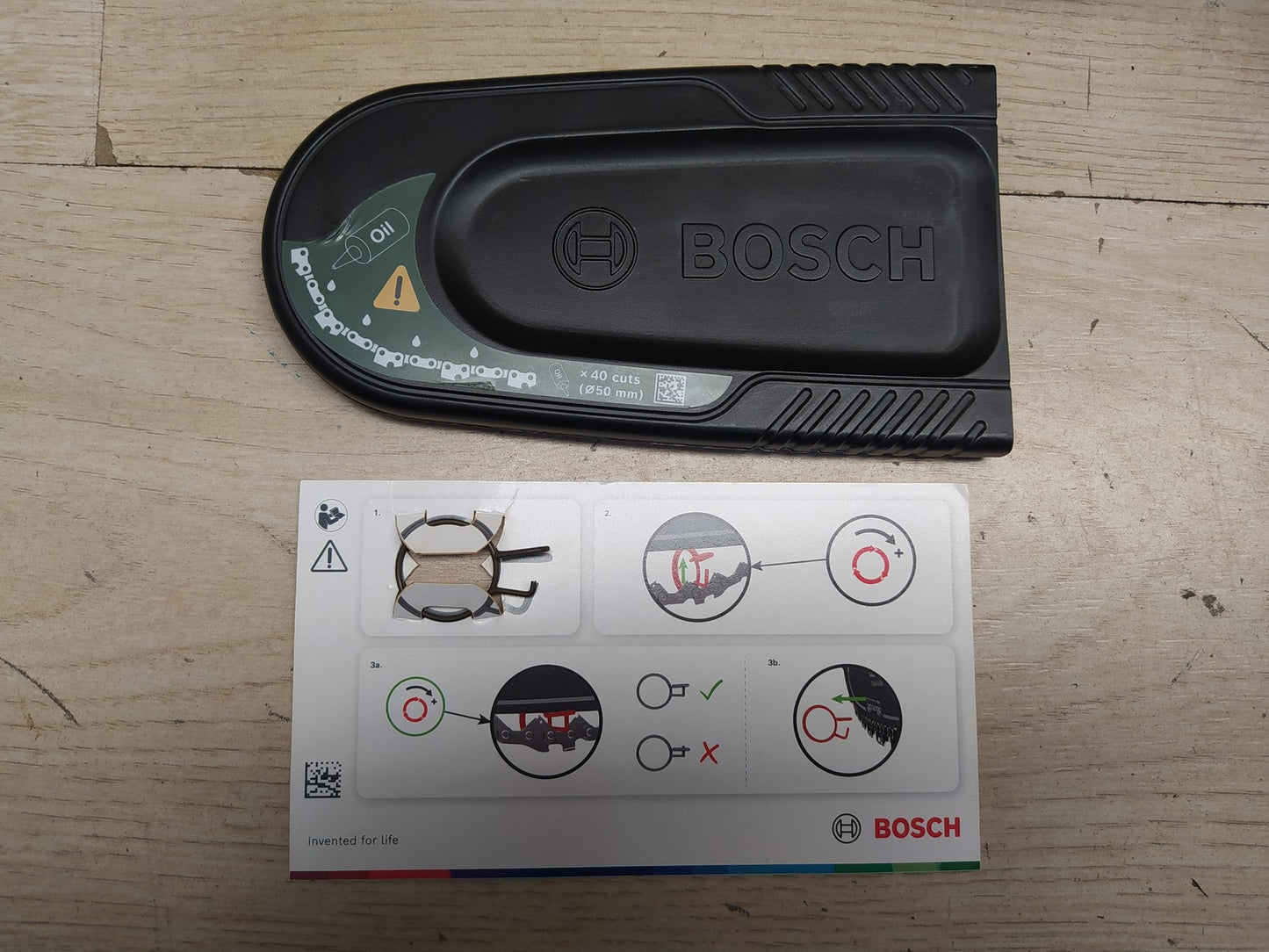 Bosch Akku-Mini-Kettensäge EasyChain 18V-15-7 Solo, 18V, I38580