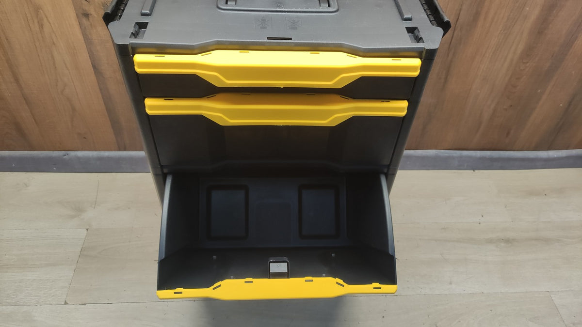 Stanley Rollende Werkstatt aus Metall-Kunststoff 1-79-206 leer, I40109