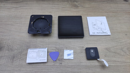 Shelly Wall Display + Blu H&T Sensor Schwarz I36883