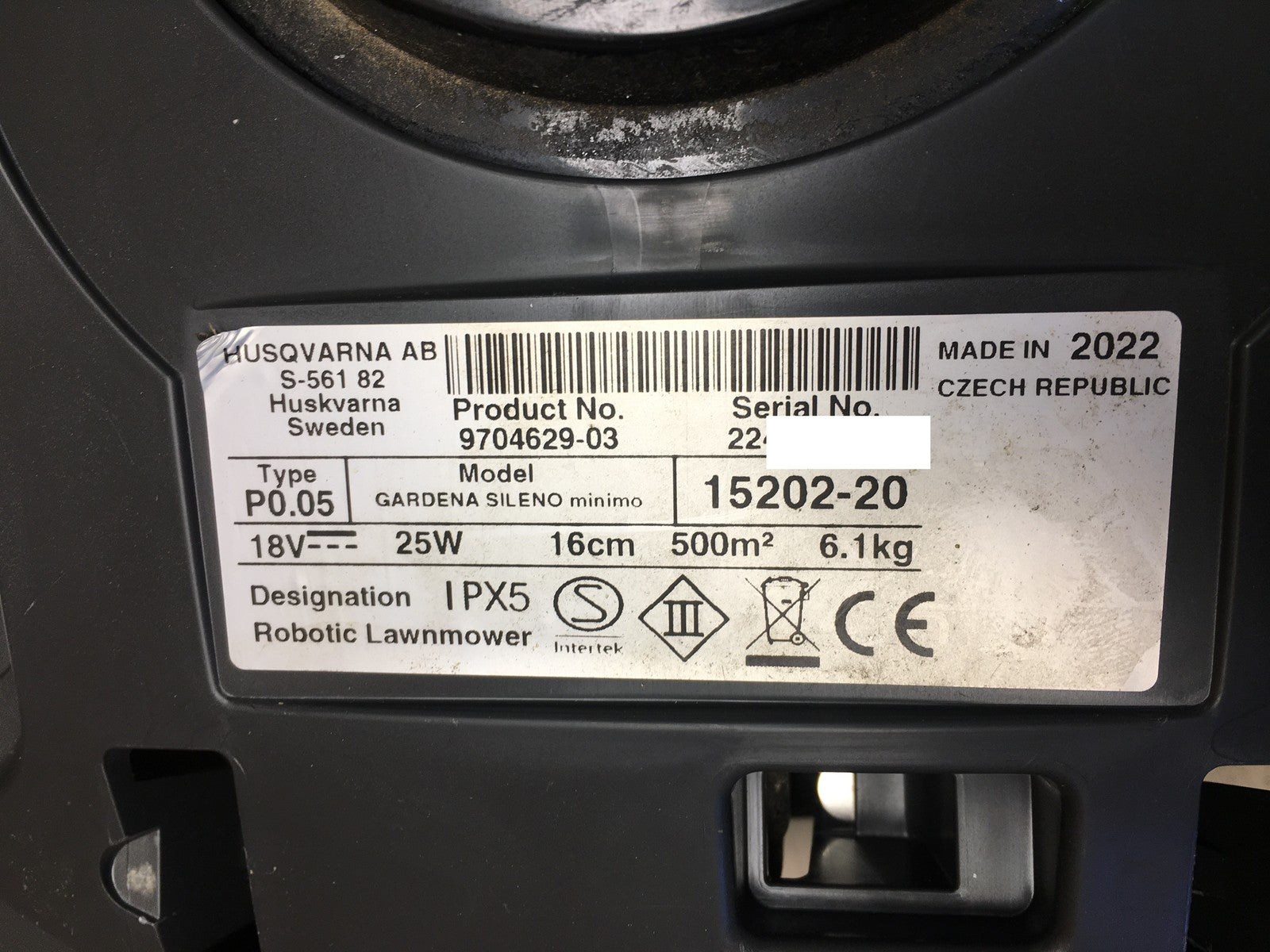 GARDENA Mähroboter SILENO minimo 500 m² (15202-20), I38996