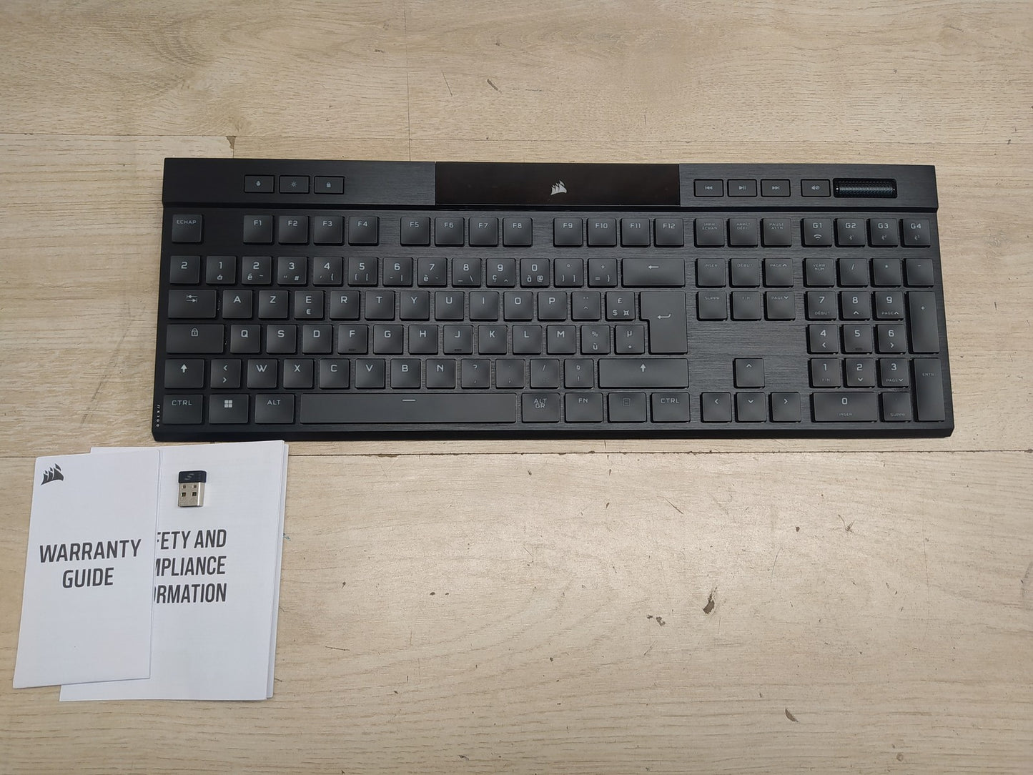 Corsair K100Air Wairless RGB Gaming-Tastatur FR Layout I37754