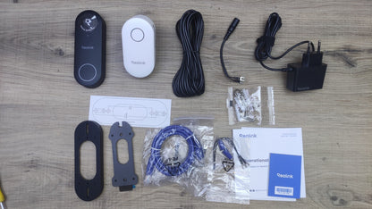 Reolink Video Doorbell WiFi Video-Türklingel mit Chime, I38596