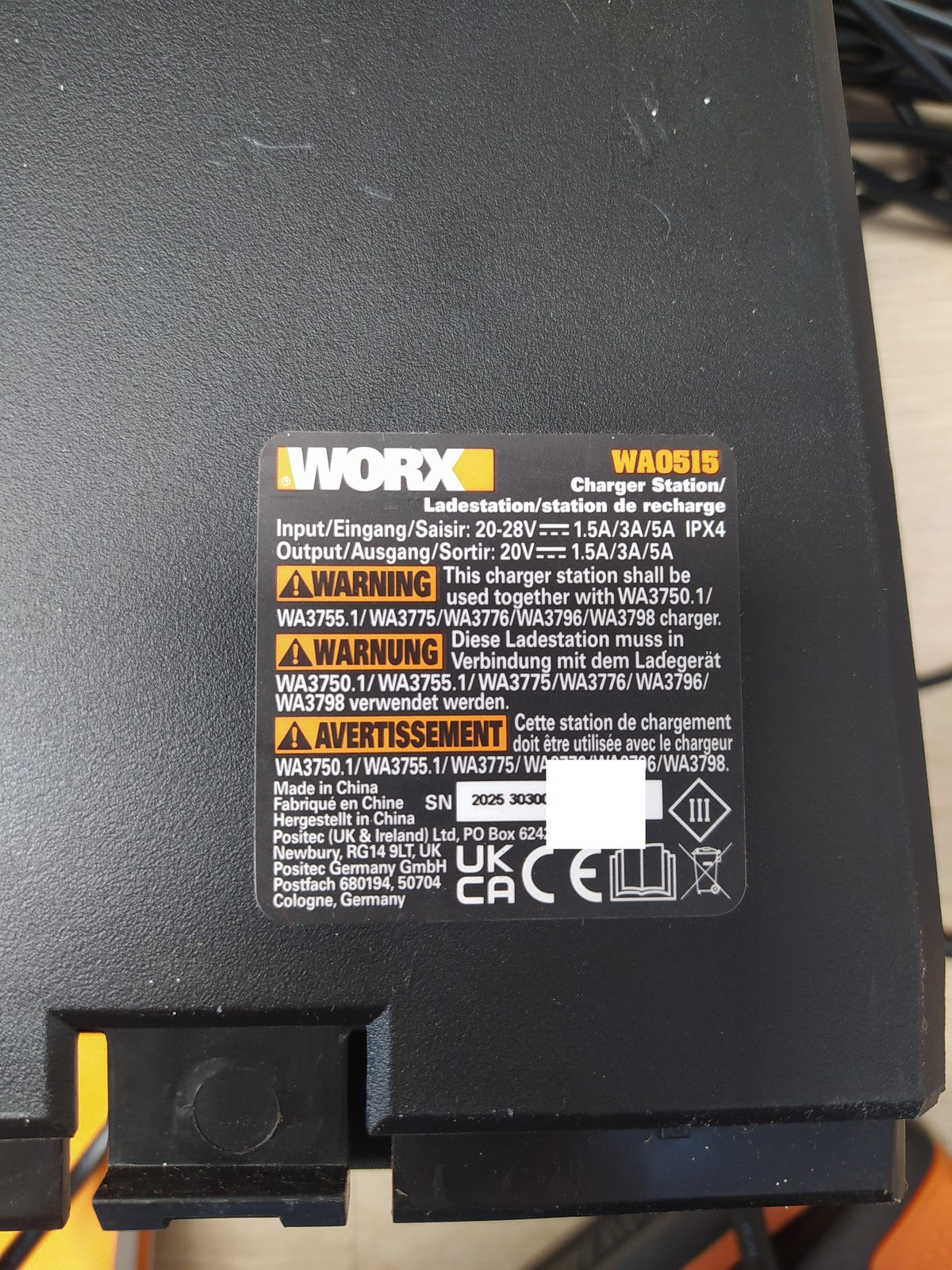 WORX Landroid Vision S250 Mähroboter ohne Begrenzungskabel WR202E, I37842