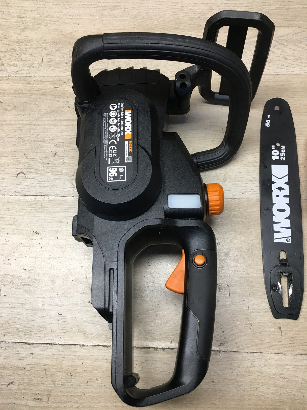 WORX WG322E Akku-Kettensäge 20V, 25cm Schnittlänge, I37849