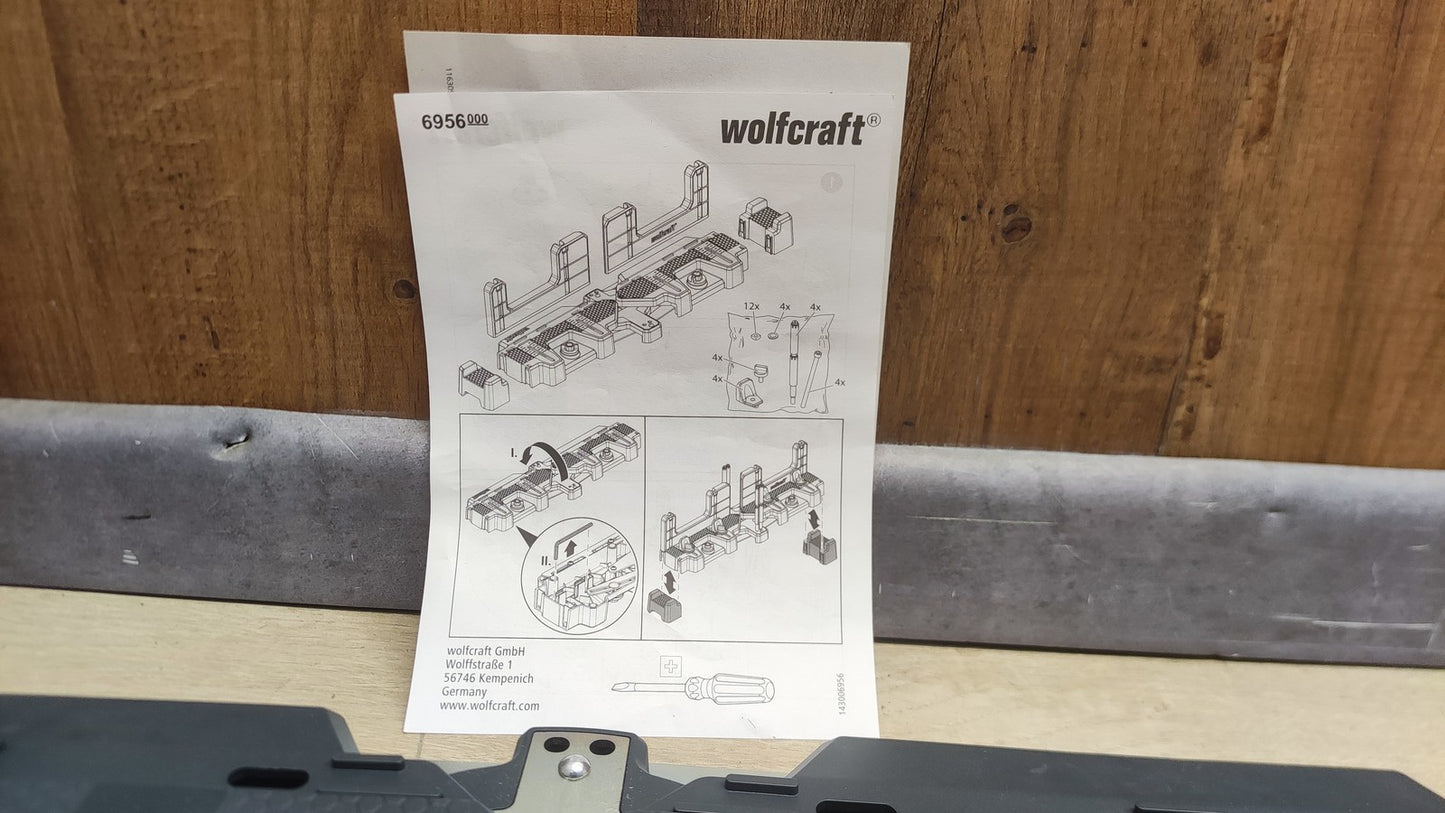 wolfcraft Schmiege und Gehrungsschneidlade PRO 6956000, I38417