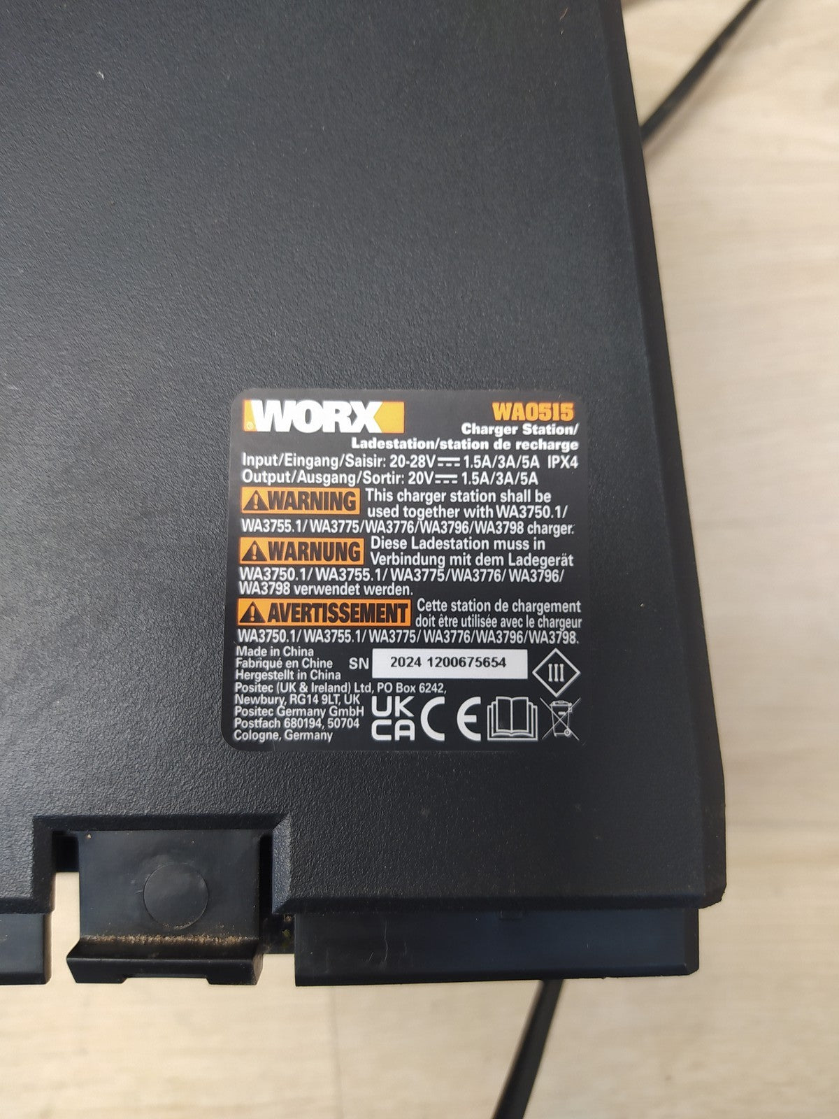 WORX Landroid Vision M600 Mähroboter ohne Begrenzungskabel WR206E.1 I38828
