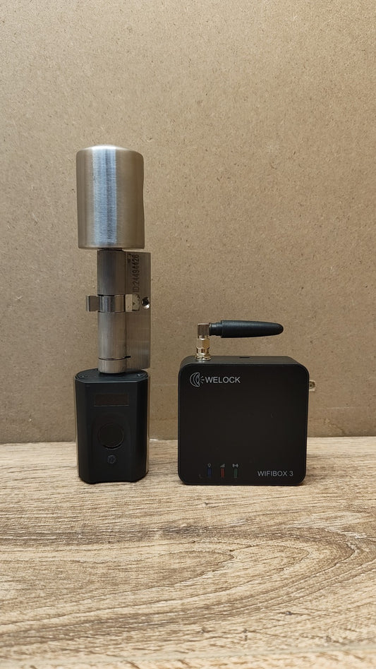 WELOCK Touch41 Fingerabdruck-Türschloss mit WIFIBOX 3, I40272