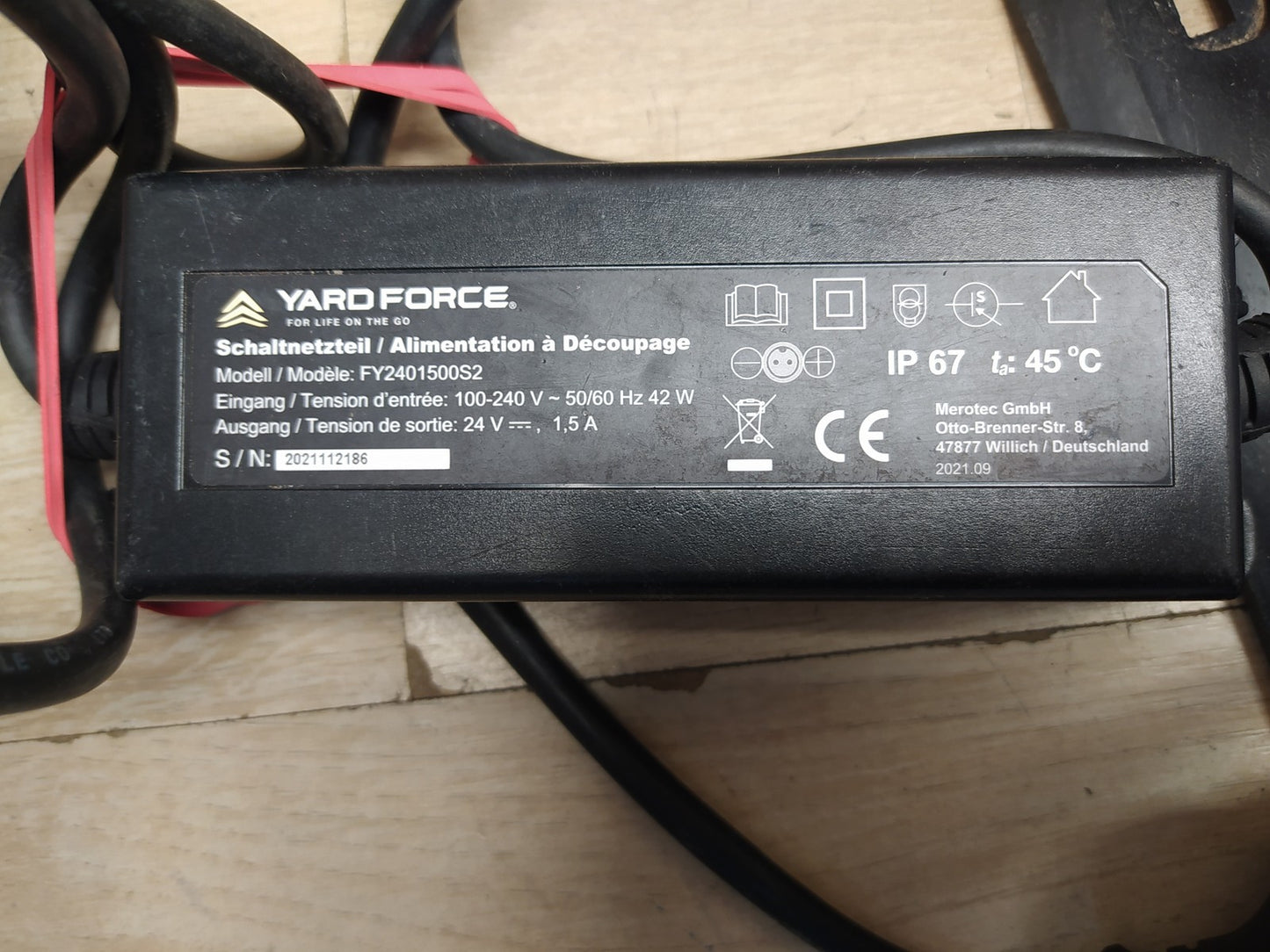 Yard Force FORCE Mähroboter COMPACT 300RBS bis zu 300 qm, I38986