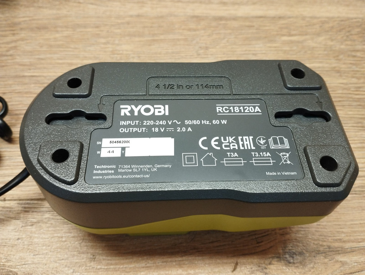 RYOBI 18 V ONE+ Akku-Starter-Set RC18120-140X, 4,0 Ah Akku, I39845