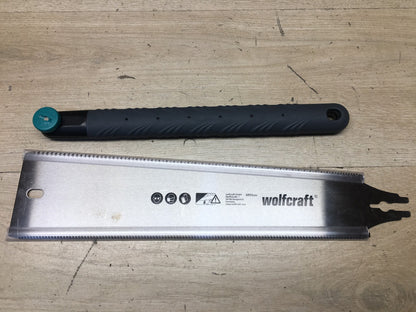 wolfcraft Ryoba Japansäge 330 mm (6955000), Beidseitig, I40915