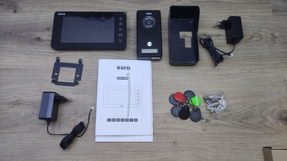 Eura VDP-76A3 Alpha Video-Türsprechanlage 4 Draht, I36886