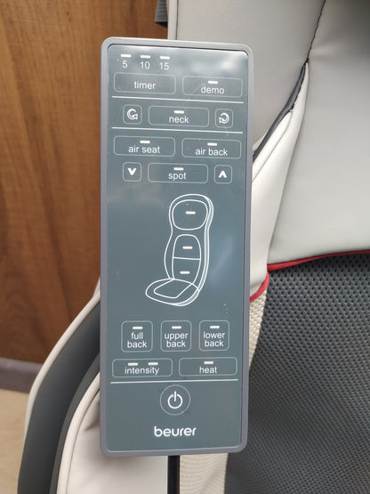 Beurer MG 320 Massagesitzauflage, für Rücken, Nacken, Oberschenkel, I36634