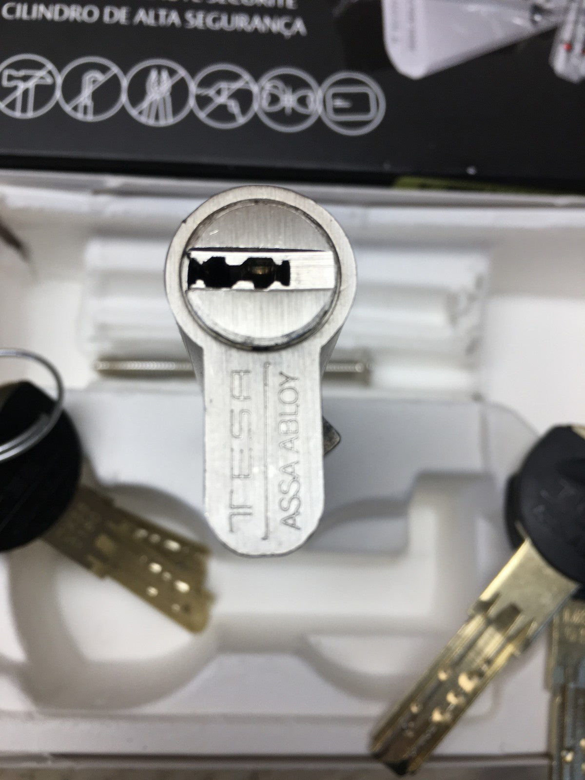 Tesa Assa Abloy TX853535N Europrofilzylinder TX80, 85 x 35 mm, I37040