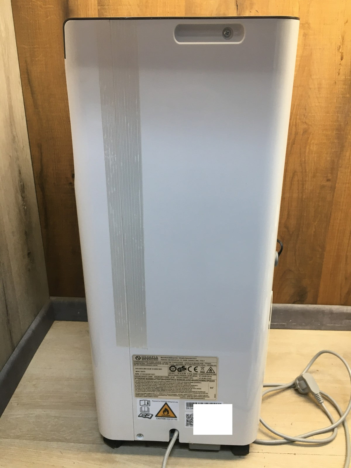 Olimpia Splendid Dolceclima Slim 10 SWS Wifi Tragbare Klimaanlage 10.000 BTU