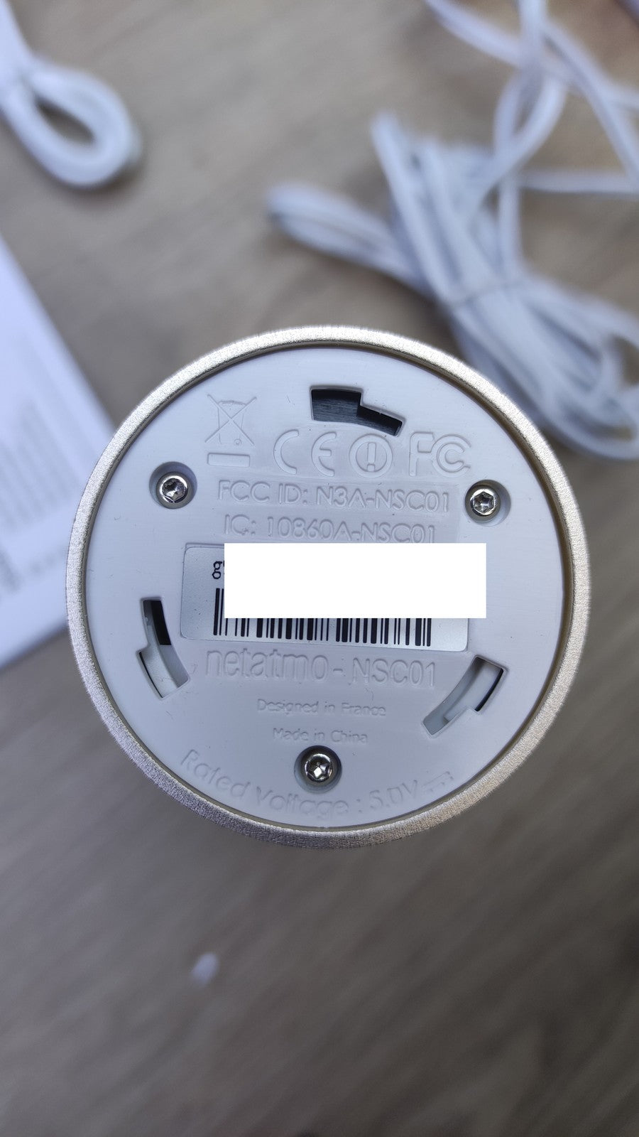 Netatmo NSC01 Smarte Überwachungskamera Innen, WLAN, I34580