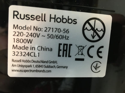 Russell Hobbs Heißluftfritteuse (27170-56), 1800W, I39340