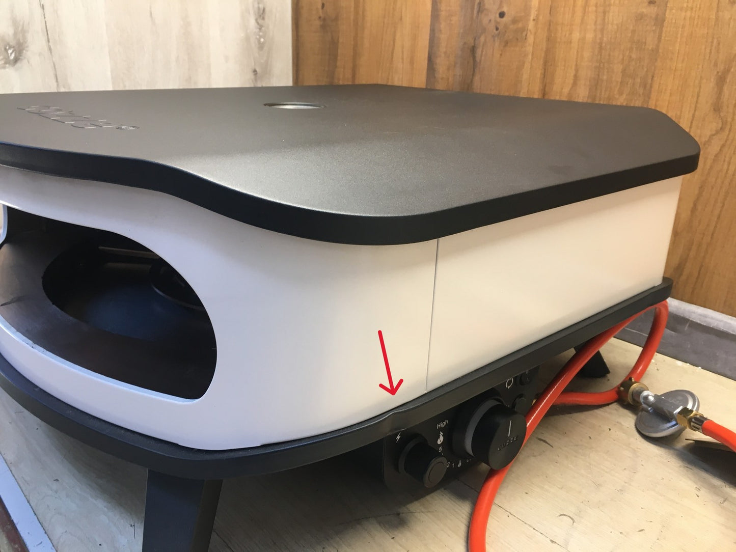 cozze 17" Pizzaofen mit rotierendem Pizzastein ‎90427, 6,0 kW Gasofen, I39032