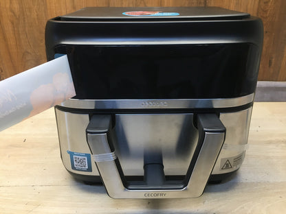 Cecotec Heißluftfritteuse Cecofry Dual 9000 mit 9 L, 2850 W, I39467