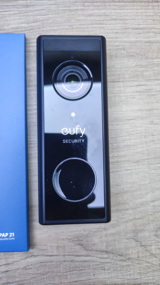 eufy Security zusätzliche kabellose Video-Türklingel Akku 2K HD, I36103