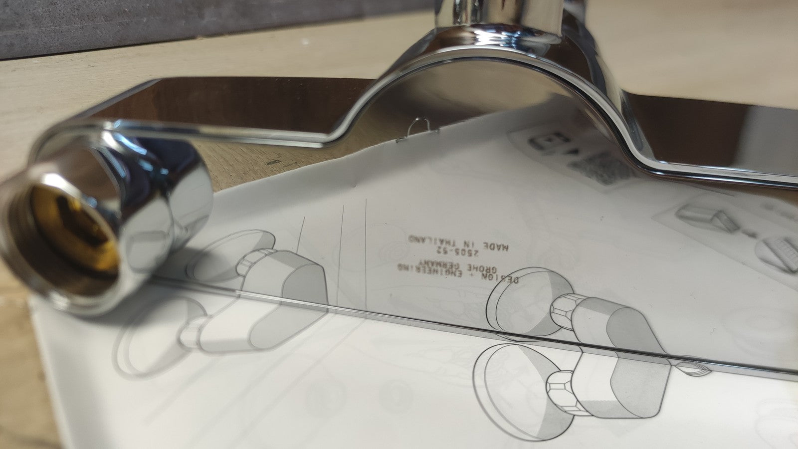 GROHE Start Einhand-Brausearmatur 24208002, chrom, I38443
